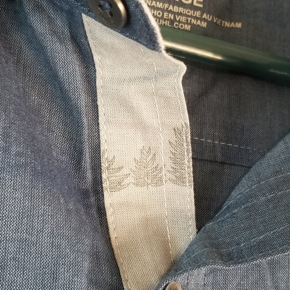 Kuhl Mens Large Shirt Thrive Short Sleeve Button Up WITH TAGS - Picture 12 of 16